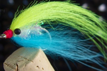 Murray's Backcountry Baitfish: Chartreuse & Blue