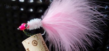 Crystal Minnow: Pink Marabou